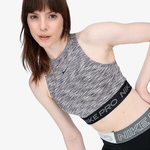Nike Pro space dye cropped tank